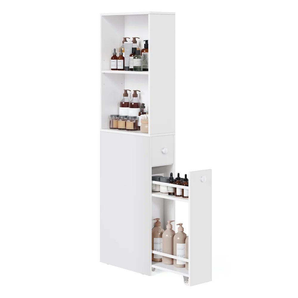 User-Friendly VASAGLE standing Cabinet with Storage Drawers and Adjustable Shelf Luxury