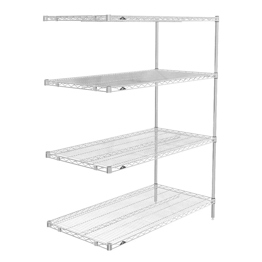 Innovative 21 quot d x 63 quot h – Metro Super Erecta Stainless Steel 4-Shelf Add-On Units Fine