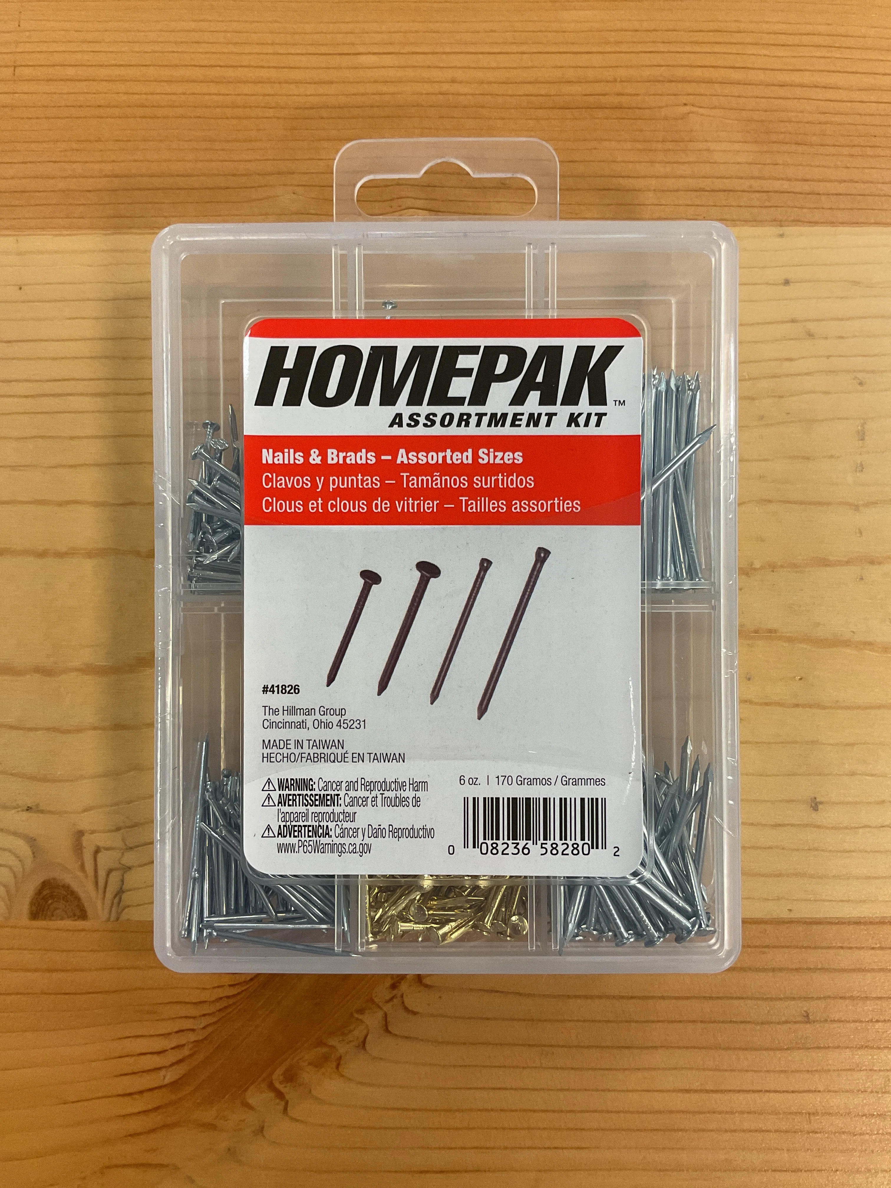 Versatile HOMEPAK NAIL amp BRAD KIT ASST Genuine