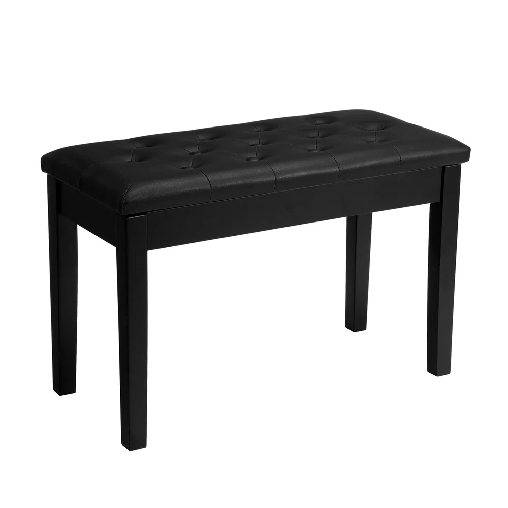Luxury SONGMICS Duet Piano Bench with Padded Cushion and Storage Compartment High-Performance