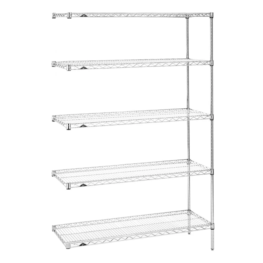 Practical 24 quot d x 74 quot h – Metro Super Erecta Stainless Steel 5-Shelf Add-On Units Exceptional