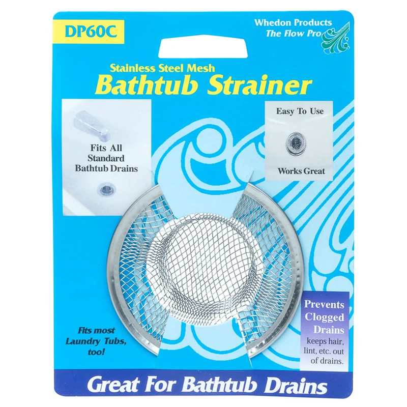 Stylish BATHTUB HAIR CATCHER 2-3 4 quot SS Premium Material