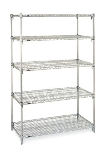 High-End 24 quot d Metro Super Adjustable Wire 5-Shelf Starter Units Sustainable