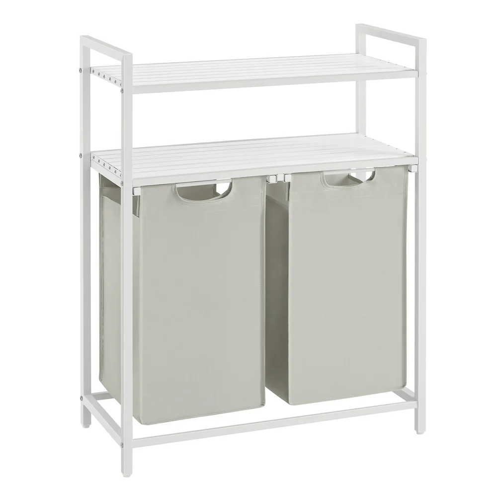 Next-Generation VASAGLE 2 x 46L Laundry Hamper Fast