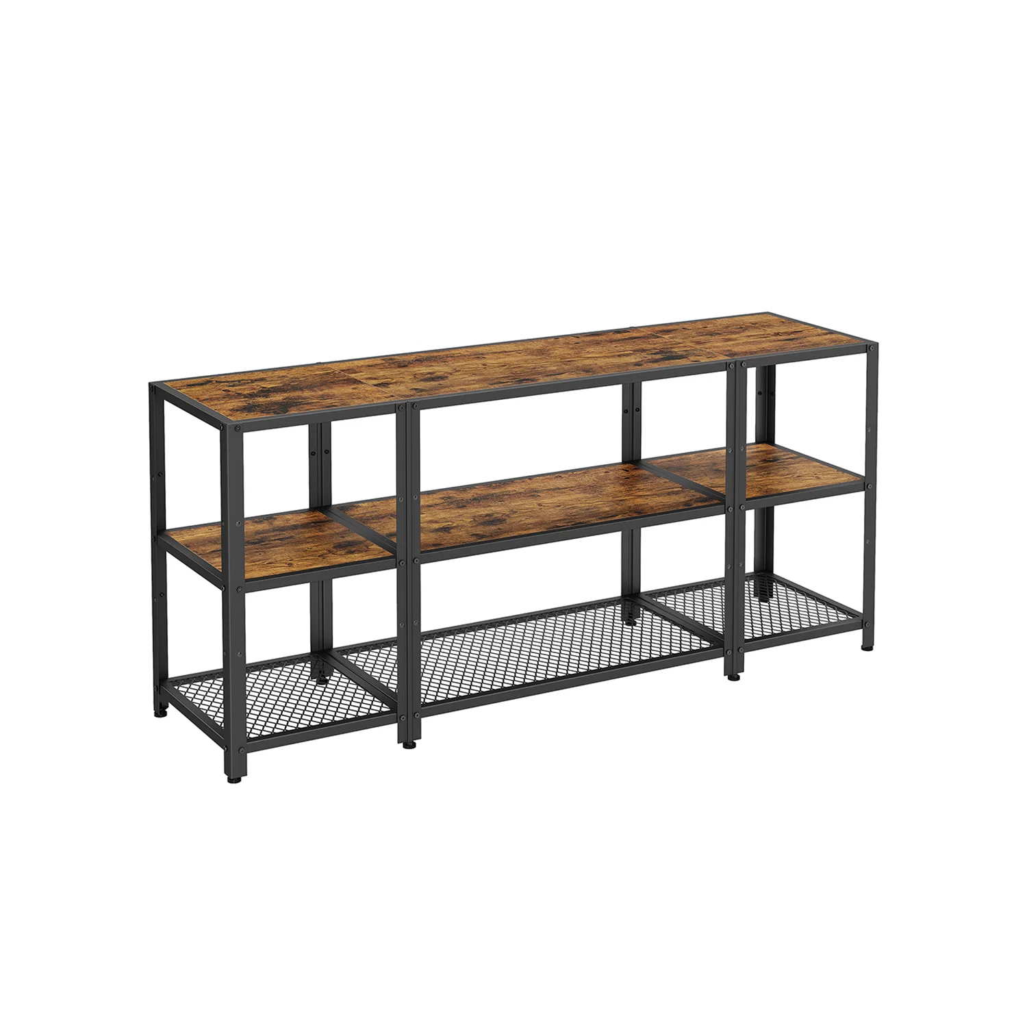 Innovative VASAGLE TV Stand with Open Storage Shelves Efficient