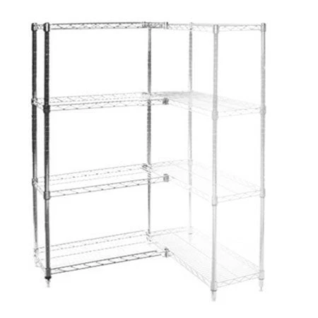 Premium 12 quot d x 42 quot w Wire Shelving Add-Ons w 4 Shelves Long-Lasting
