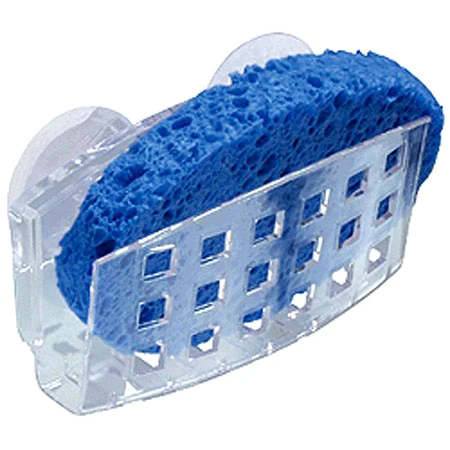 Soft SINKWORKS SUCTION SPONGE HOLDER Contemporary