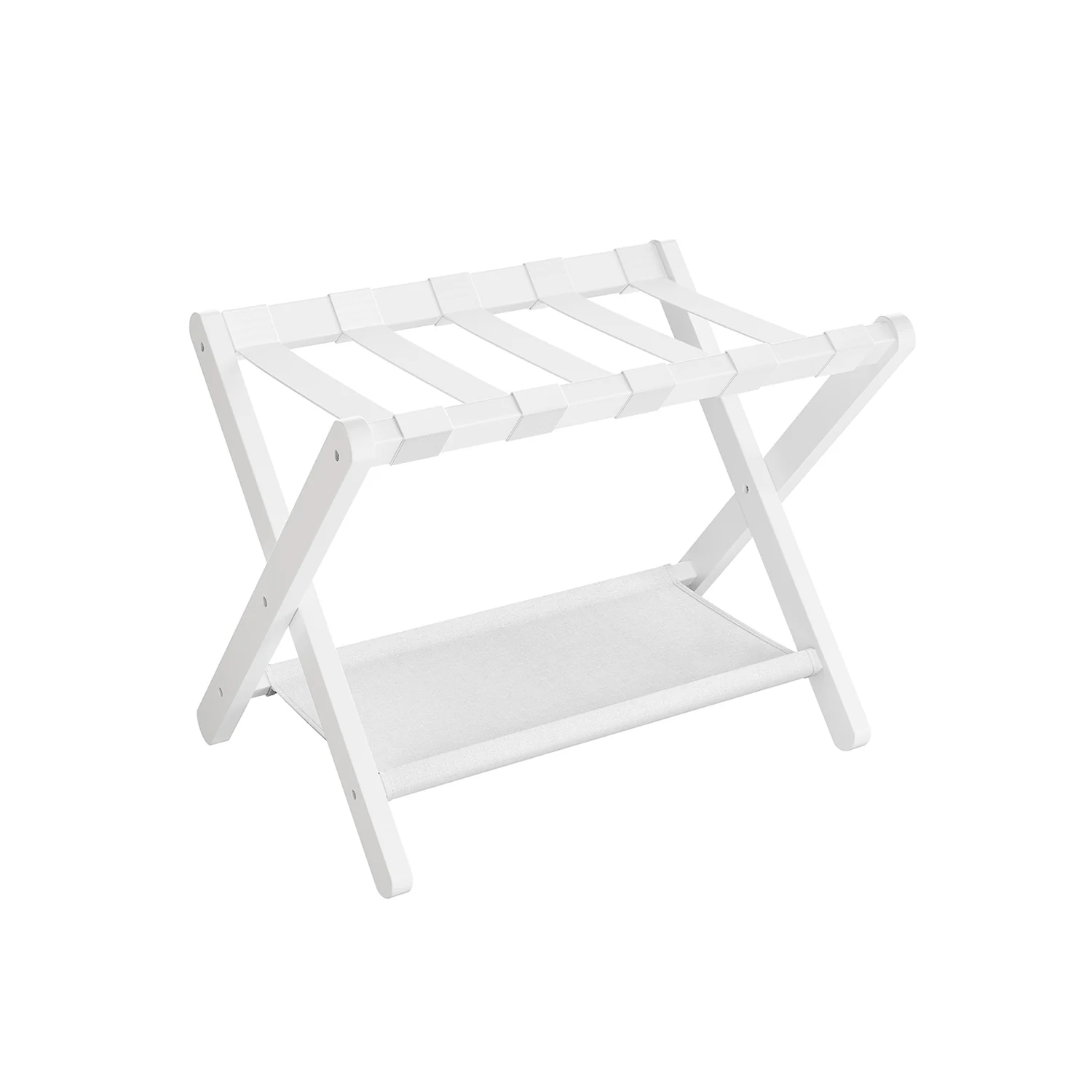 Trusted SONGMICS Luggage Rack with Storage Shelf Excellent