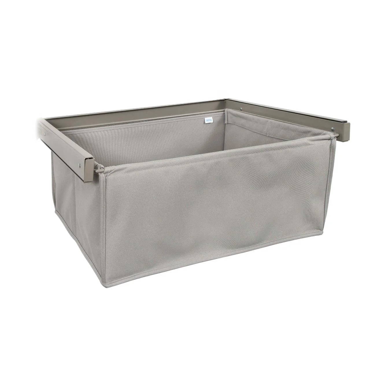 Practical REVEAL CANVAS BASKET NICKEL Exclusive