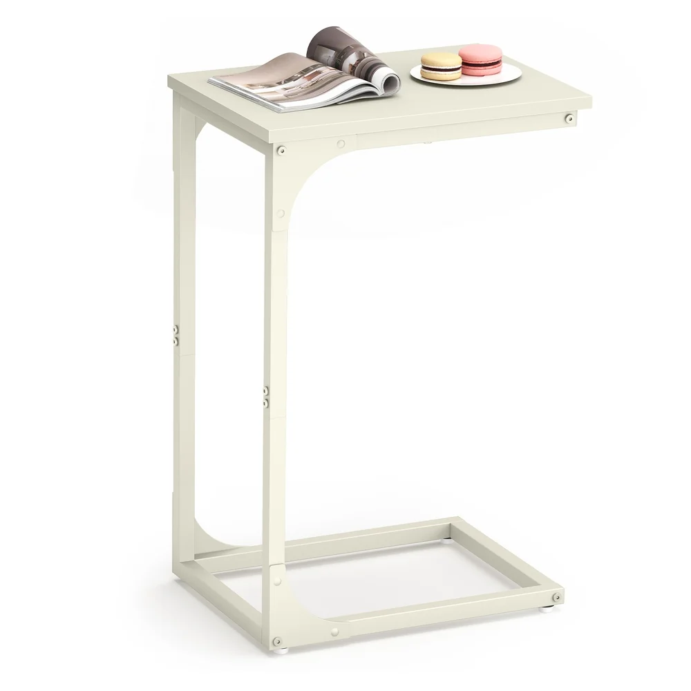 Sophisticated VASAGLE C-Shaped End Table Authentic