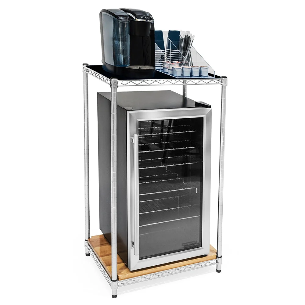Advanced 2-Shelf Beverage Station Contemporary