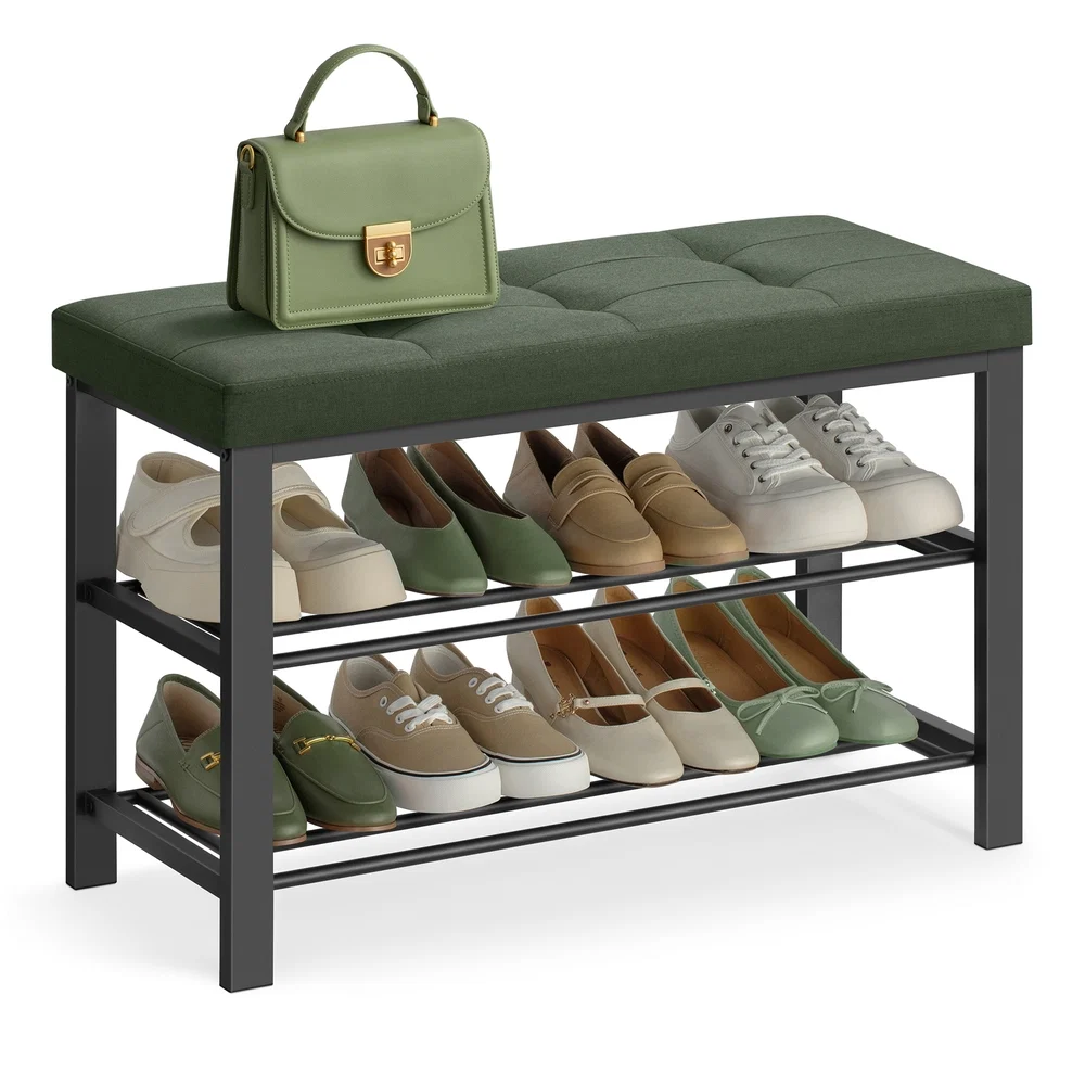 Specialty SONGMICS 3-Tier Shoe Storage Bench Verified