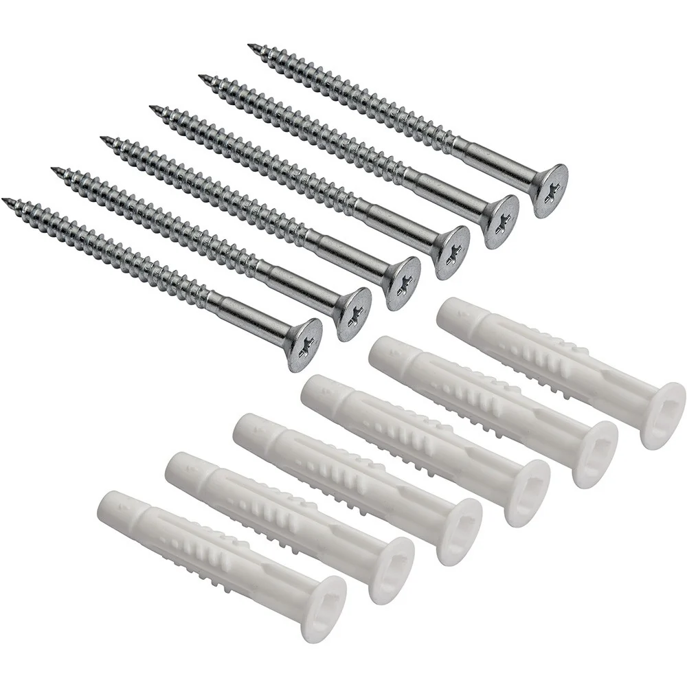 Smooth SCREWS amp ANCHORS PACKAGE WHITE Natural