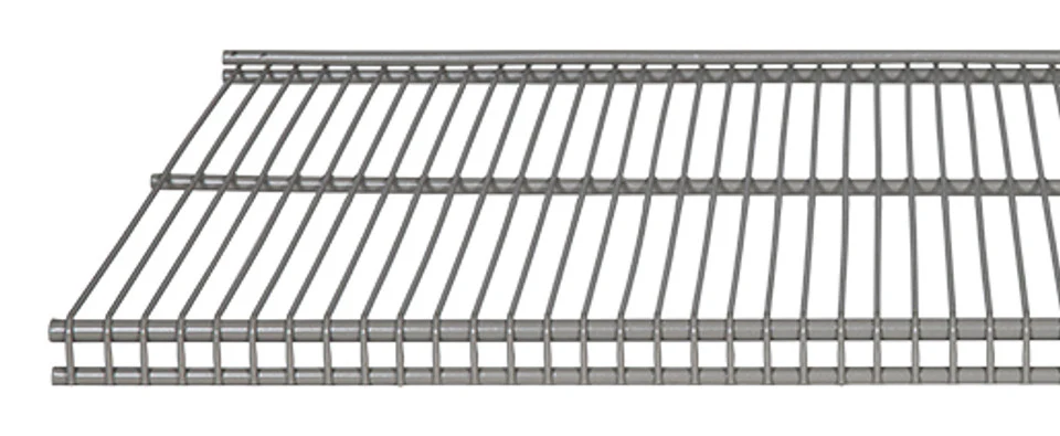 Secure 72 quot x12 quot VENTILATED SHELF NICKEL Innovative