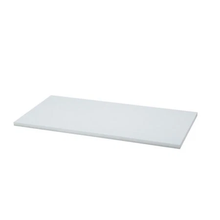 Crafted 48 quot x14 quot WOOD SHELF WHITE Reusable