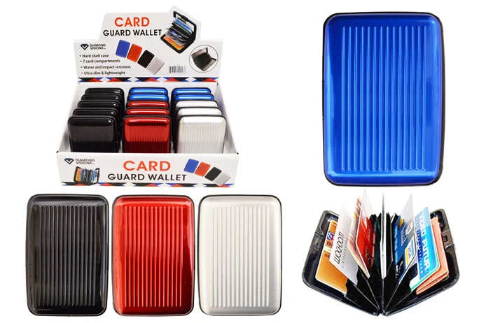 Exclusive CARD GUARD WALLET ASSTD DESIGNS Dependable