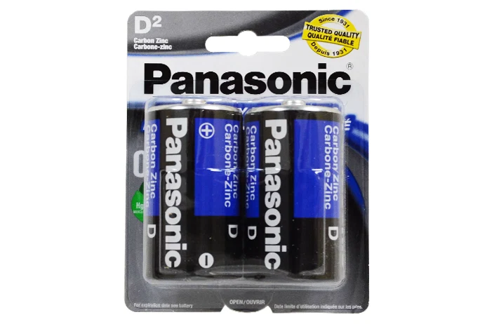 User-Friendly PANASONIC D BATTERIES 2PK Pure