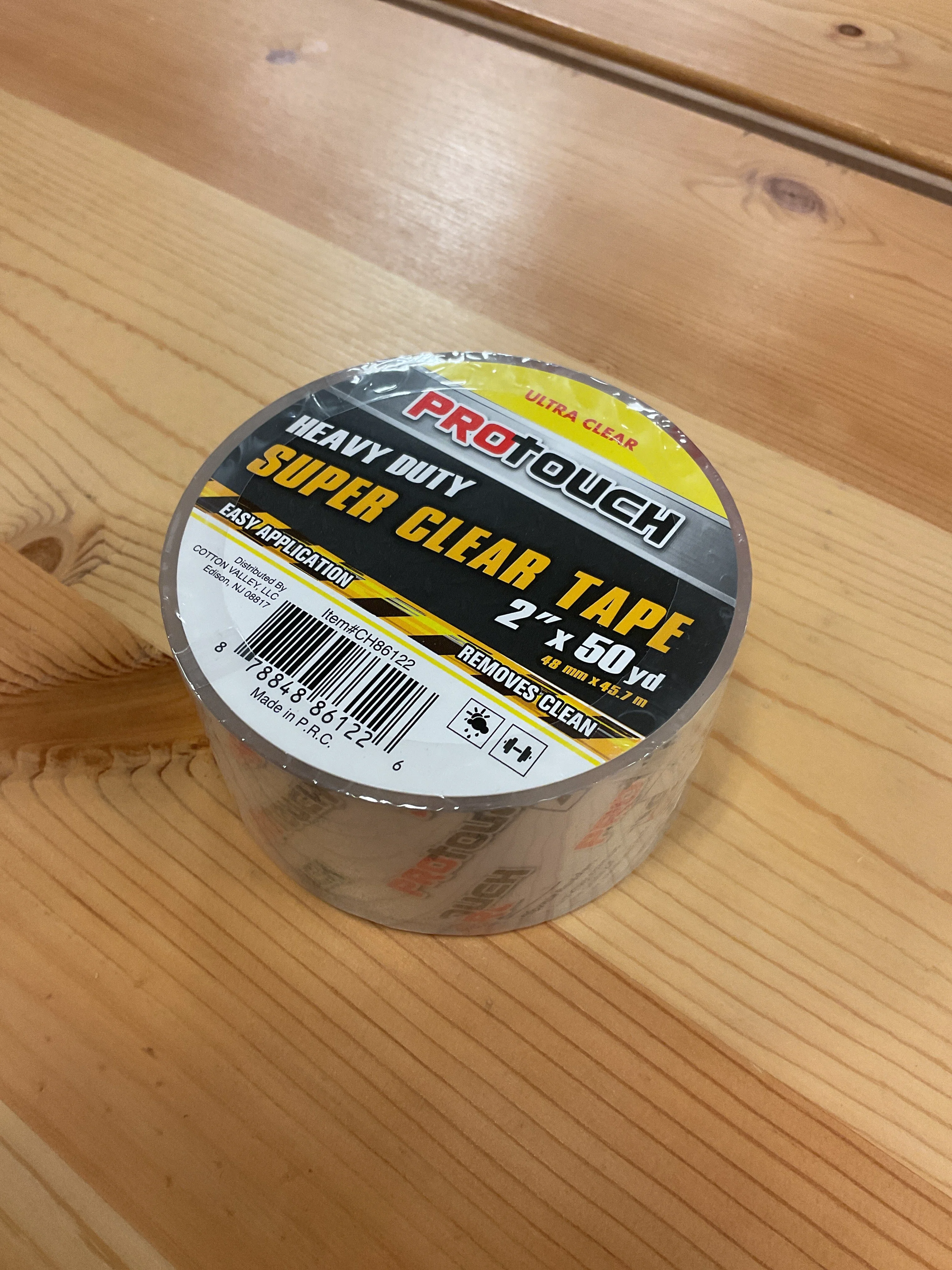 Exceptional CLEAR PACKING TAPE 2 quot X50YD Recyclable