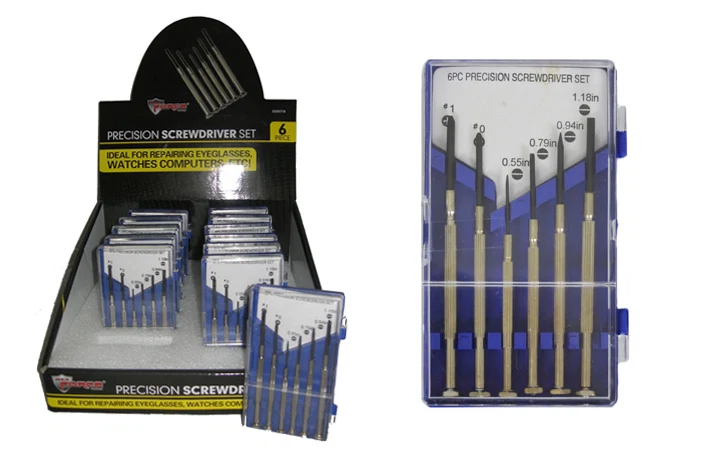 Proven PRECISION SCREWDRIVER SET 6PC Carefully Designed