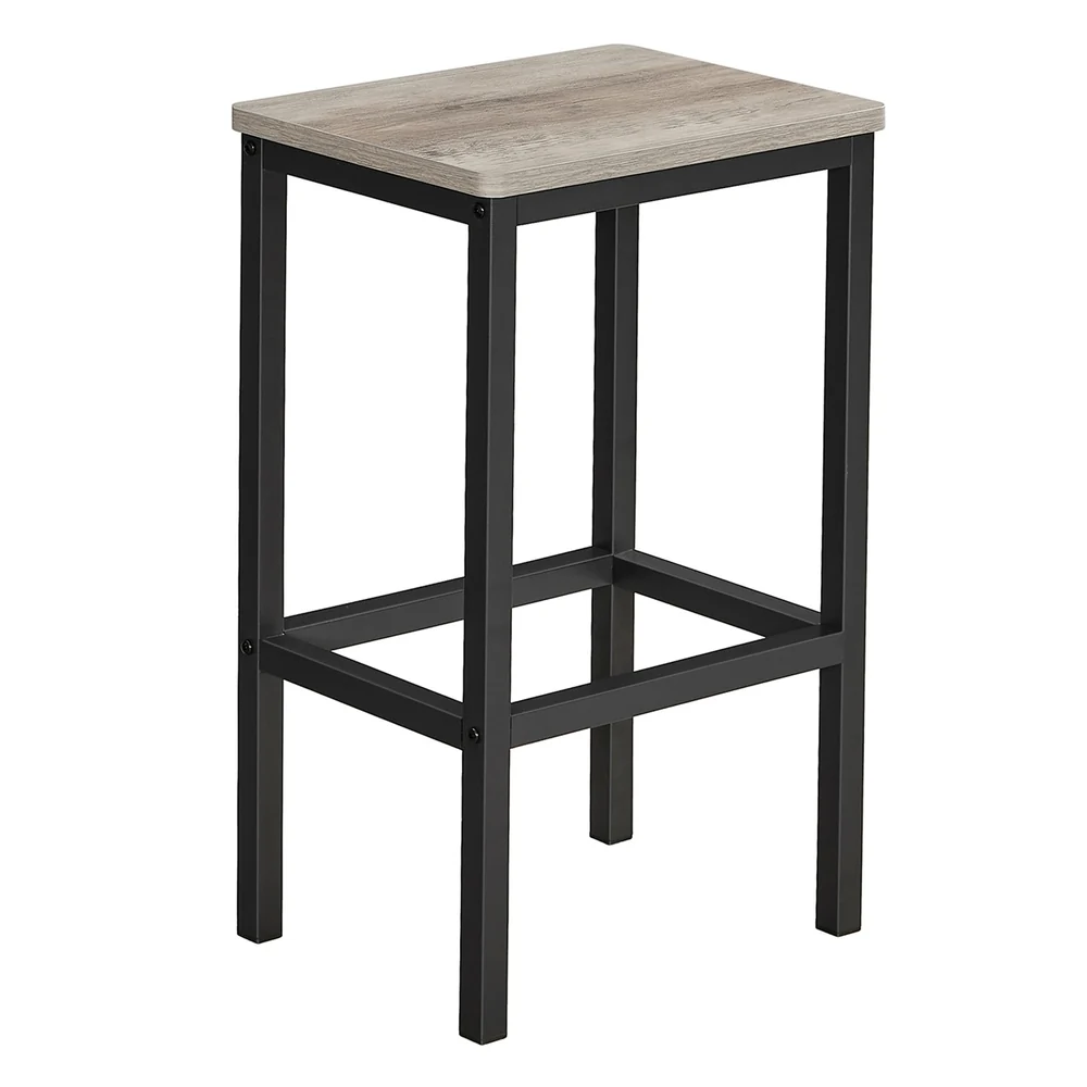 High-Performance VASAGLE Set of 2 Bar Chairs with Footrest Eco-Friendly