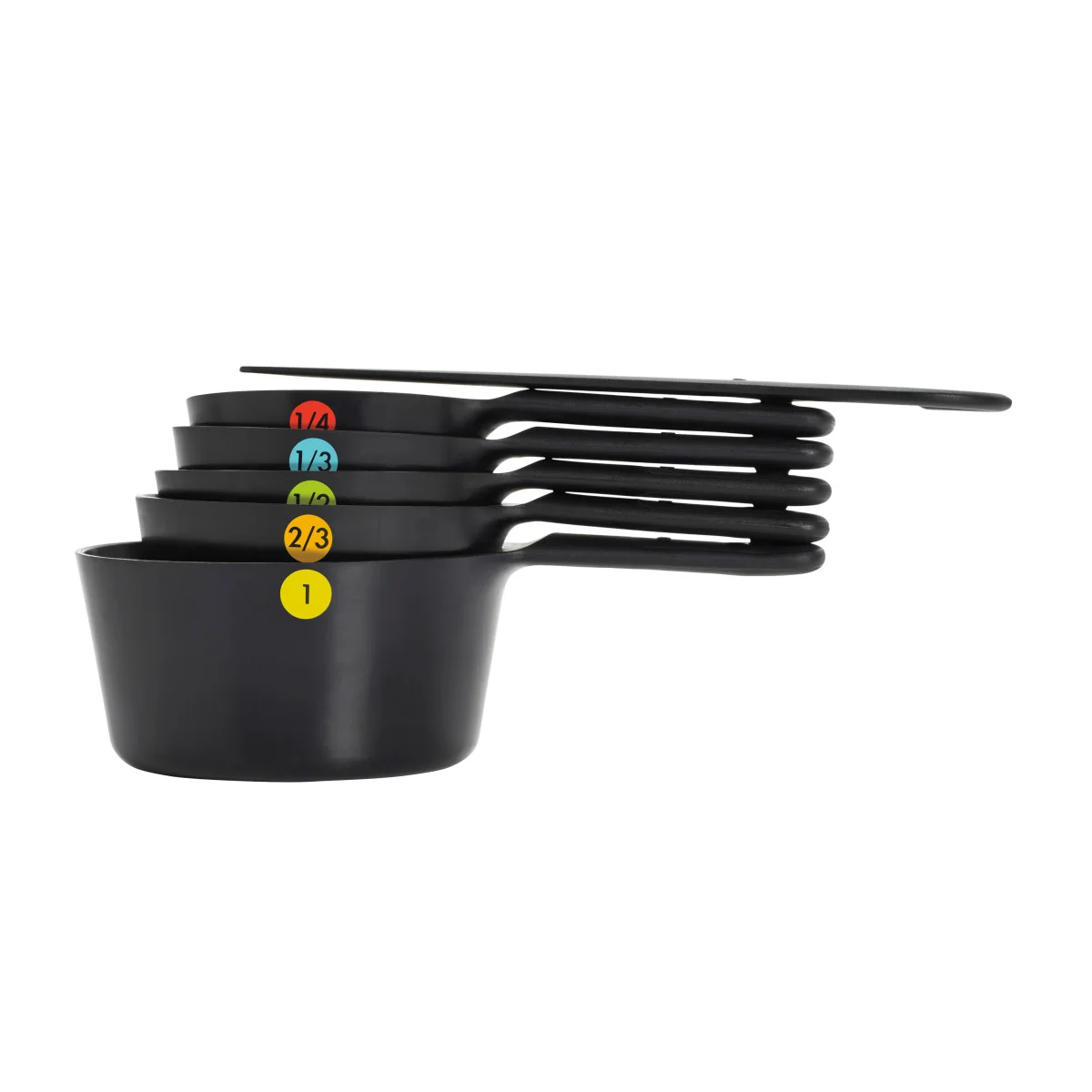 User-Friendly 6PC MEAS CUP SET BLK Elite