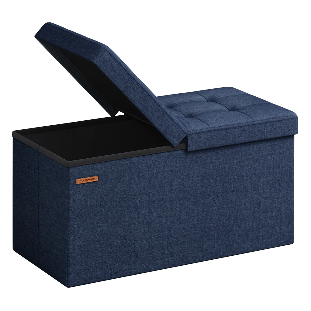 Outstanding SONGMICS MAZIE Collection – Storage Ottoman with Flipping Lid Detailed