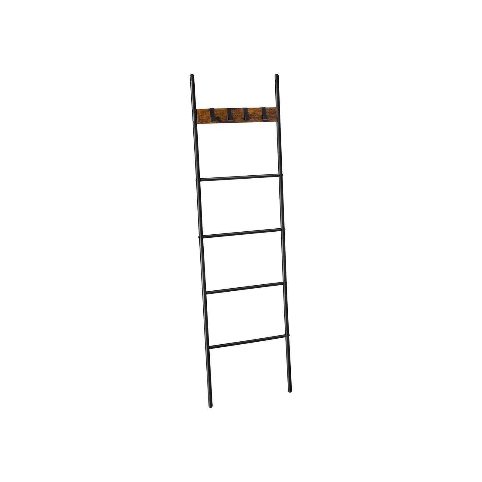 Minimalist VASAGLE 5-Tier Blanket Ladder Shelf Premium