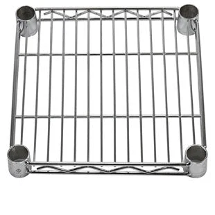 Top-Quality 12 quot d Chrome Wire Shelves Elegant
