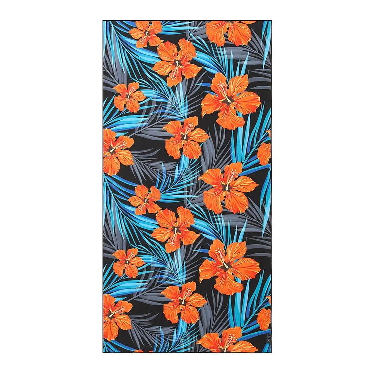Organic RHB BEACH TOWEL FLOWER NIGHT Genuine