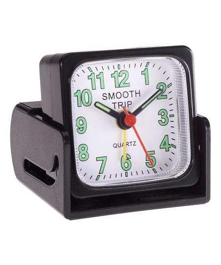 Sustainable NIGHT VIEW TRAVEL ALARM CLOCK First-Class