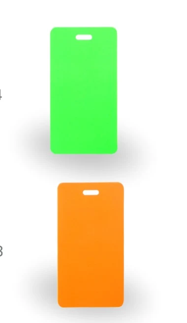 Excellent LUGGAGE TAG NEON ORANGE Trusted