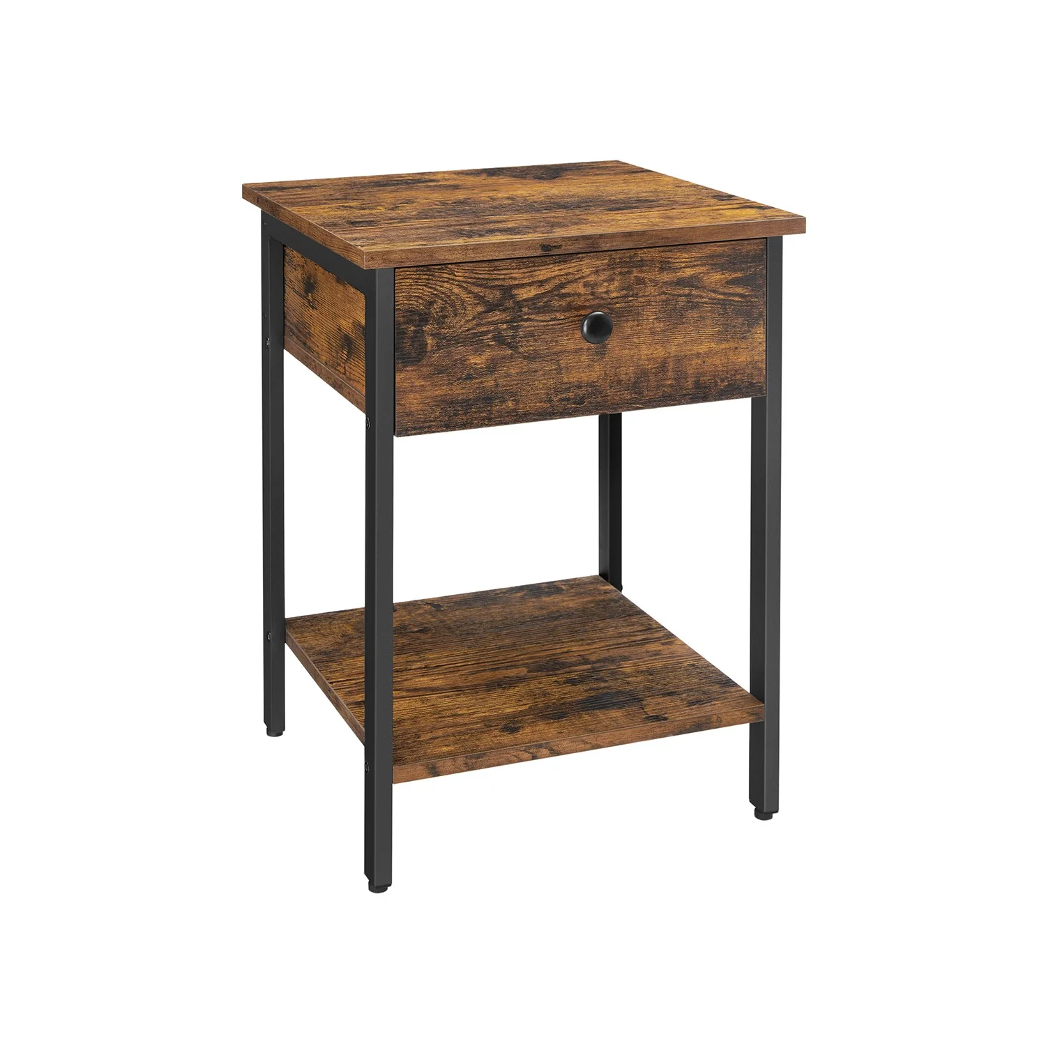 Outstanding VASAGLE Side Table with Drawer and Shelf Proven