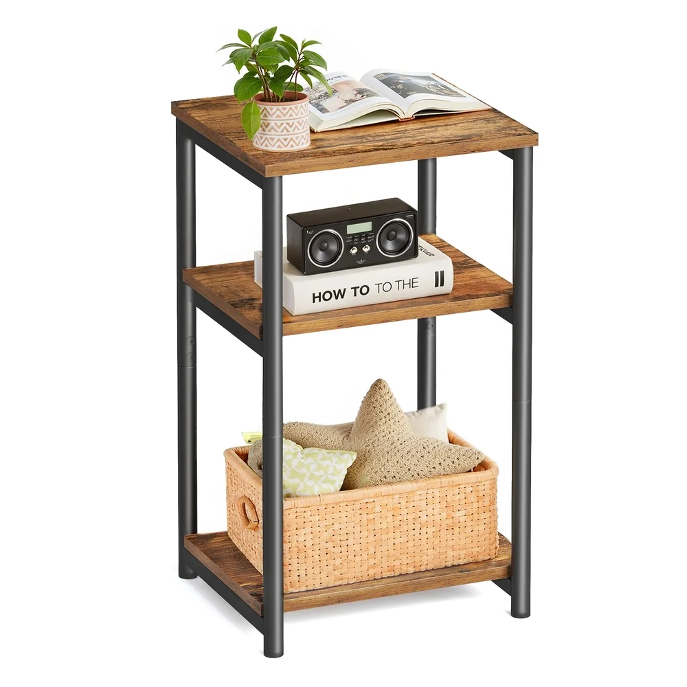 High-End VASAGLE 3-Tier Small Side Table Consistent