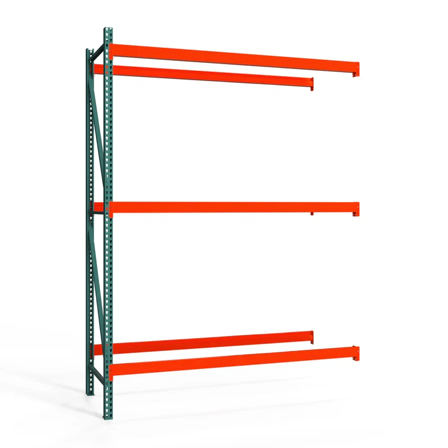 Modern 3-Tier Teardrop Pallet Rack Add-On Units – Heavy Duty – 48 quot d x 144 quot h Durable