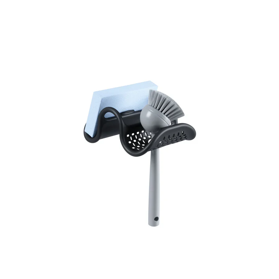 Lightweight SLING DOUBLE SINK CADDY- BLACK Verified