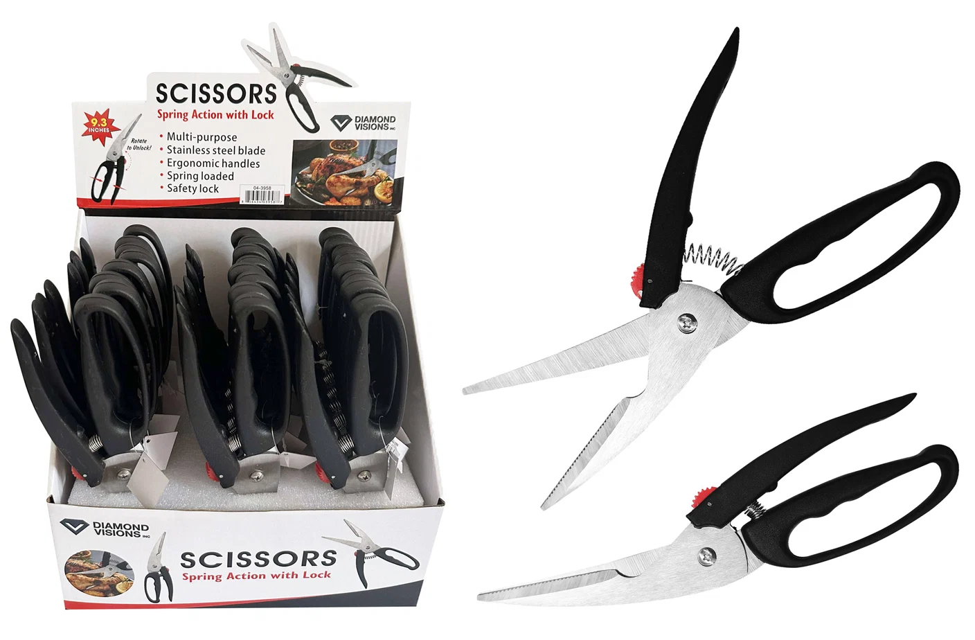 Casual SPRING LOADED SCISSORS 9 quot User-Friendly