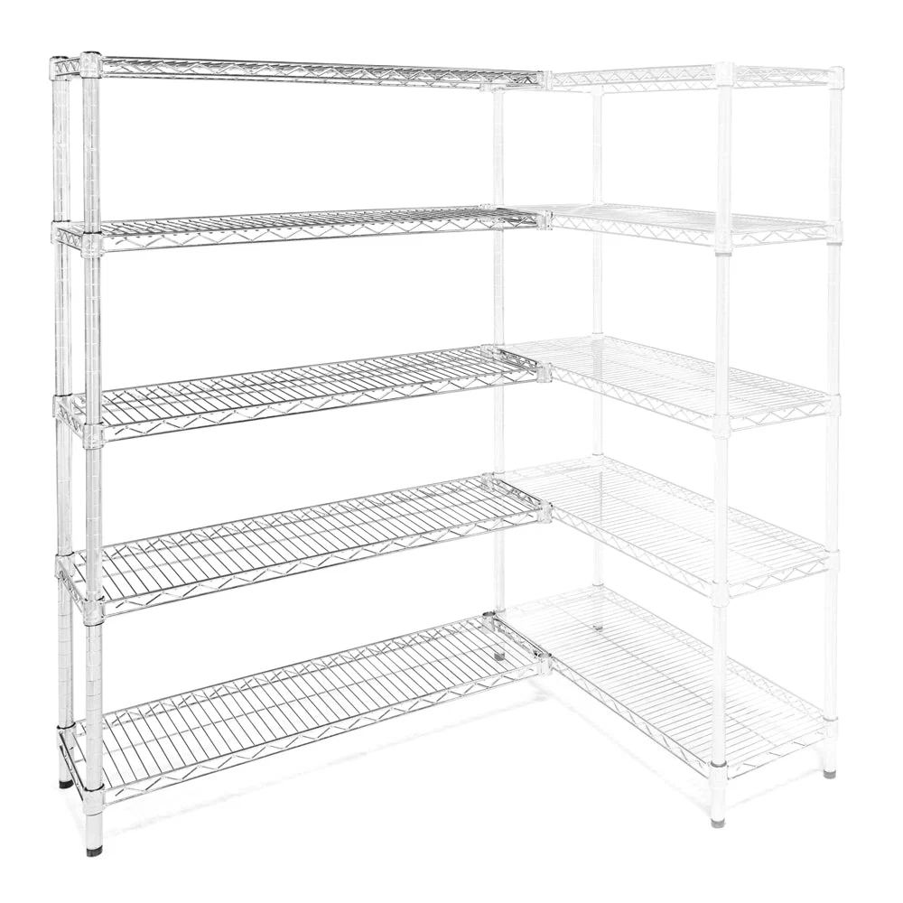 Responsible 14 quot d x 42 quot w Wire Shelving Add-Ons w 5 Shelves Proven