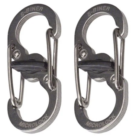 High-Grade S-BINER MICROLOCK 2PK STAINLESS Proven