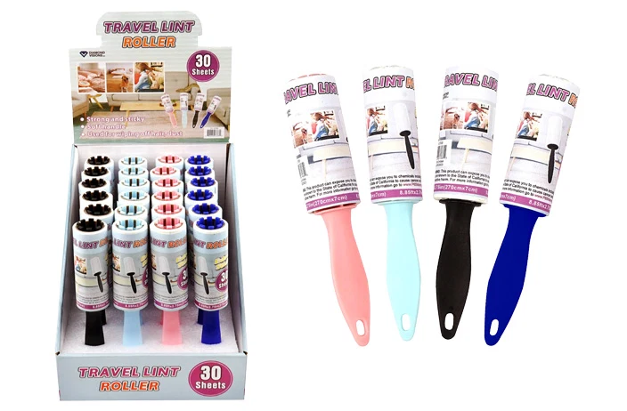 Elegant TRAVEL LINT ROLLER Safe