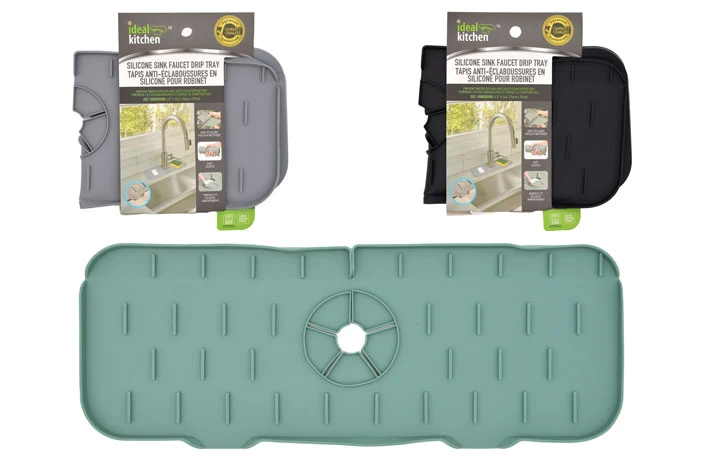 Contemporary SILICONE SINK FAUCET MAT Secure