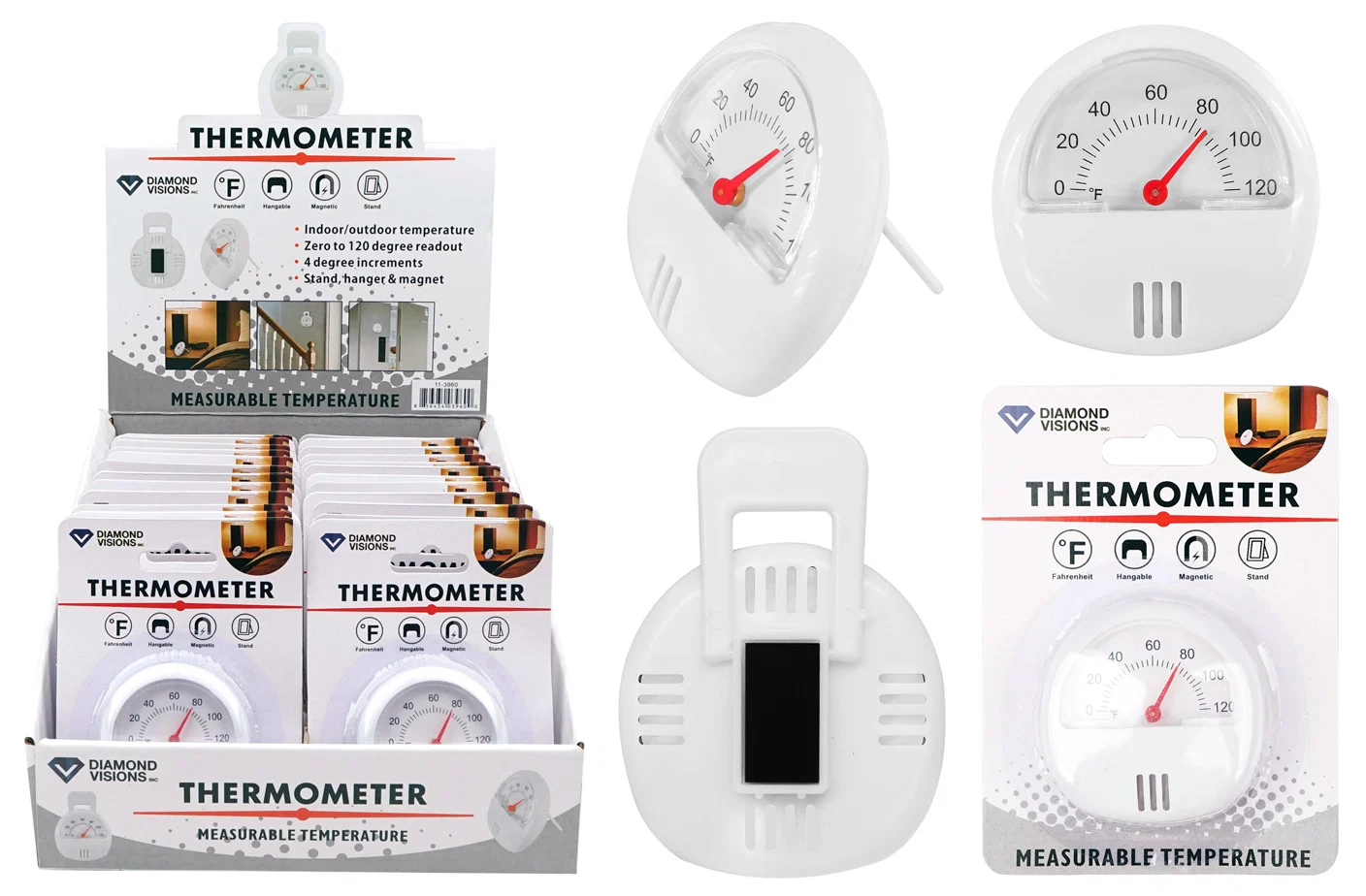 Convenient THERMOMETER INDOOR OUTDOOR Artisan