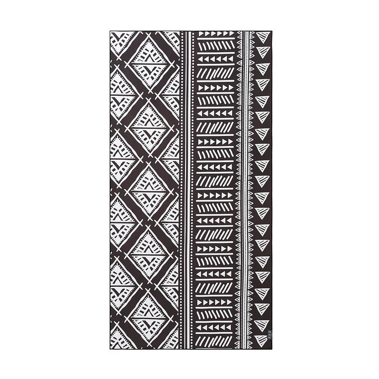 Outstanding RHB BEACH TOWEL BLACK TRIBAL Secure