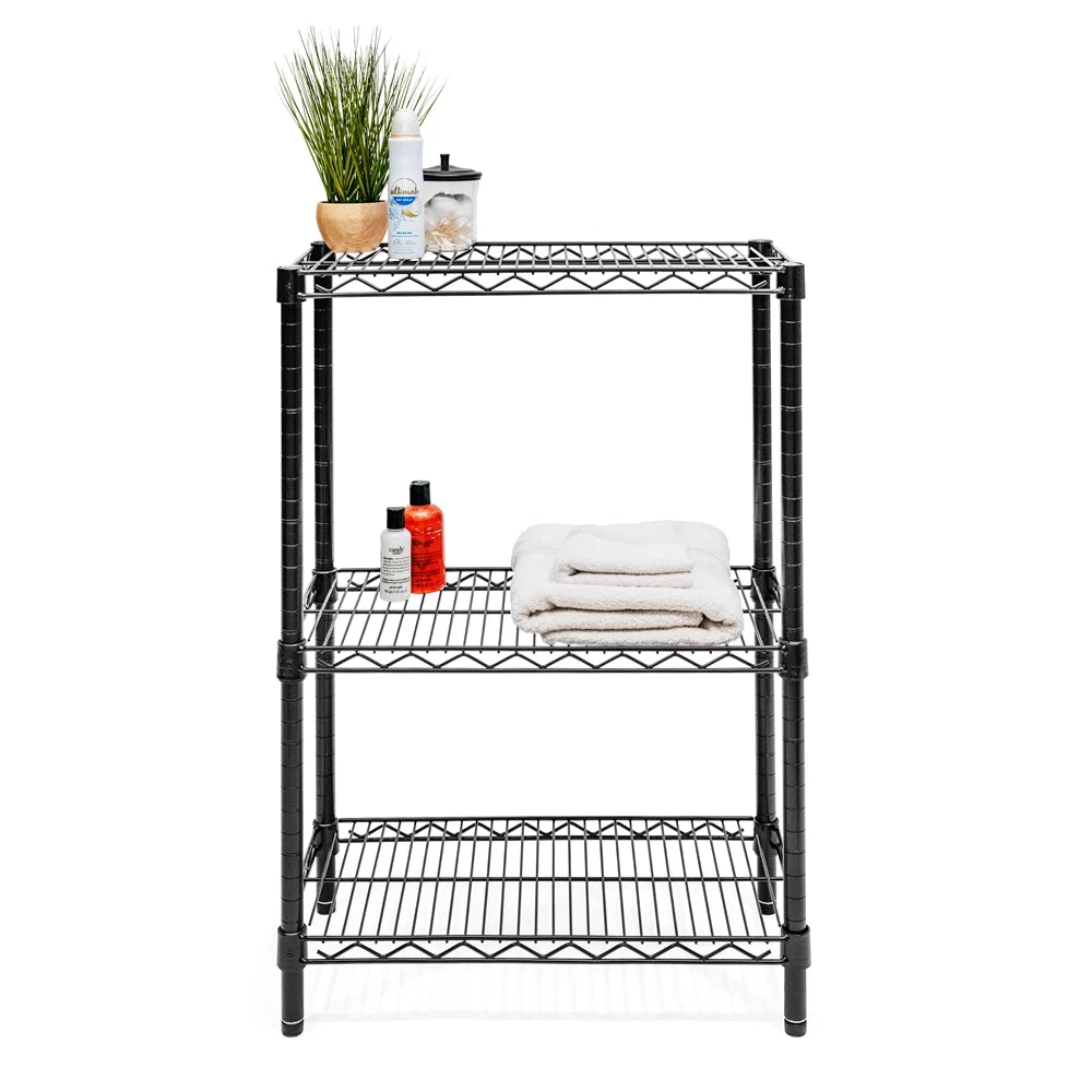 Carefully Designed 3-Tier Bathroom Storage Fine