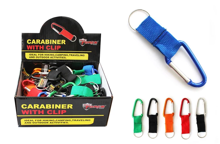 Optimized CARABINER W KEY RING Carefully Designed