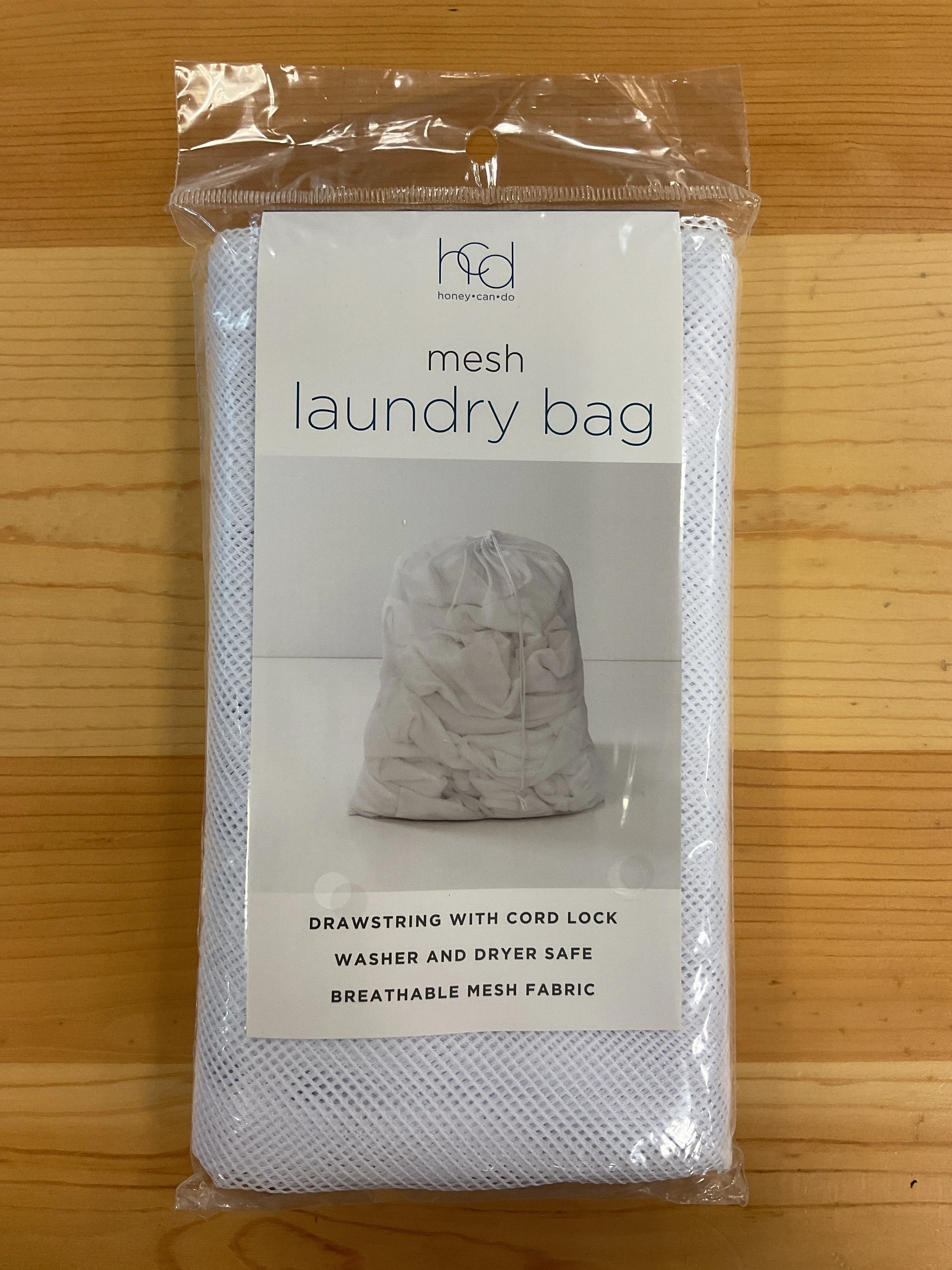 Eco-Friendly HCD MESH LAUNDRY BAG WHITE Soft