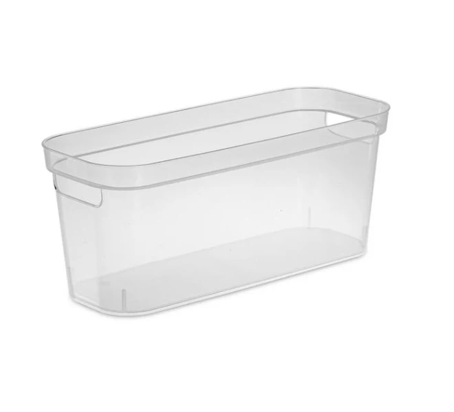 Secure NARROW STORAGE BIN CLEAR World-Class