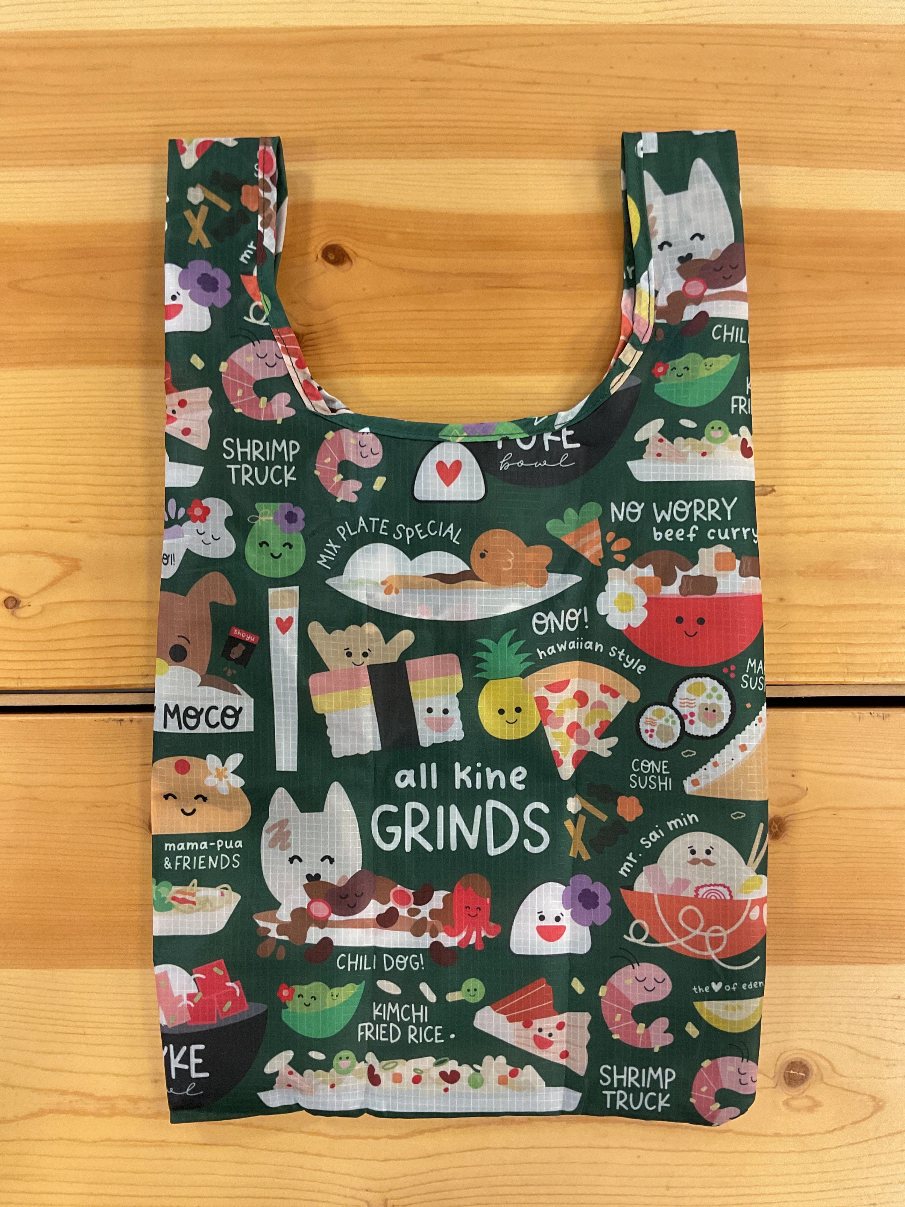 Lightweight EDEN SMALL TOTE ALL KINE GRINDS GREEN Powerful