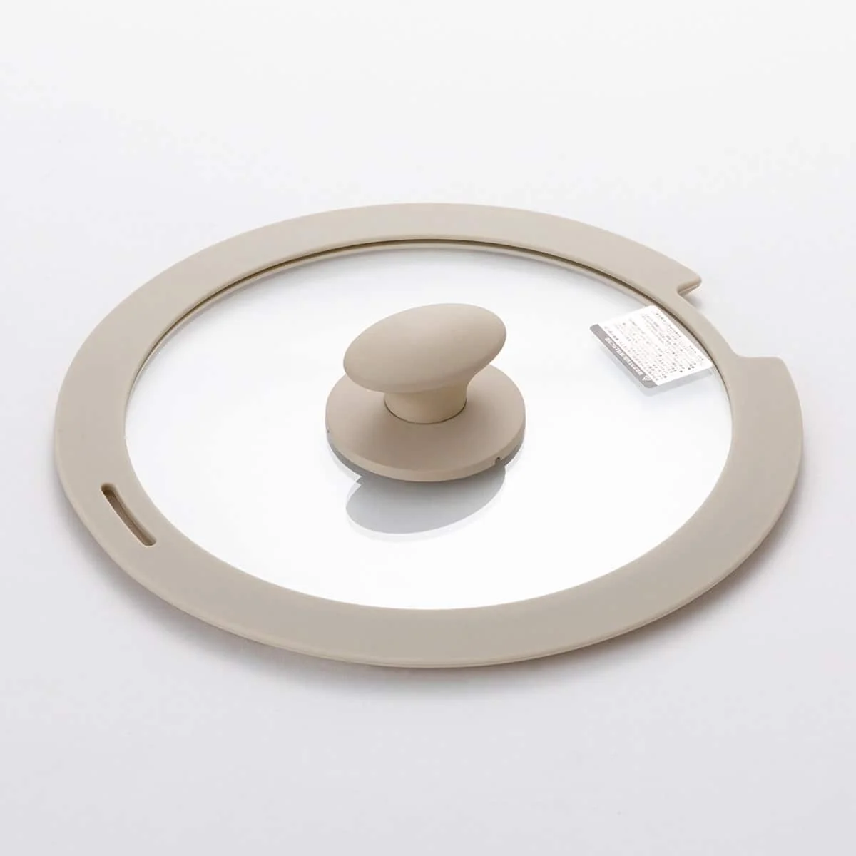 Responsible TORERU 3 Glass Lid with Silicone Rim 24cm Beige Top-Quality