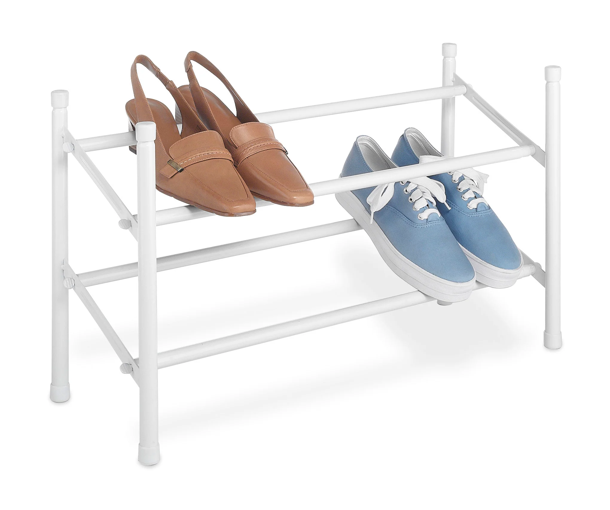 Traditional 2 TIER EXPND STACKABLE SHOE RACK Artisan