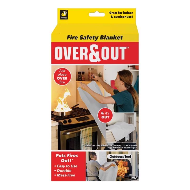 Relaxed OVER amp OUT FIRE BLANKET Organic